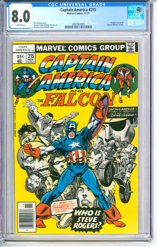 Captain America #215